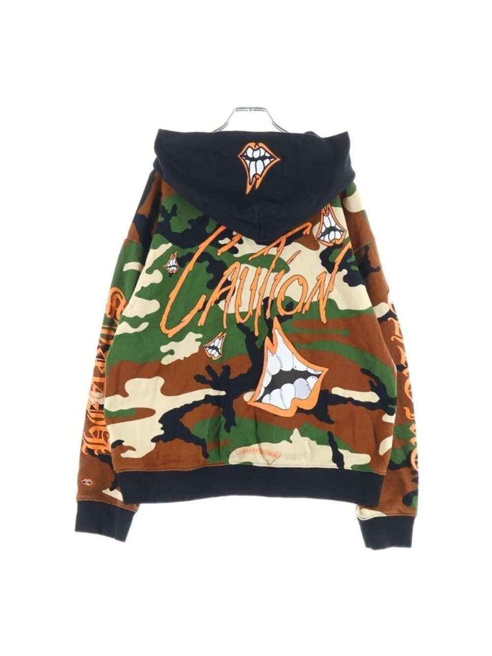 Chrome Hearts Matty Boy Ppo Caution Sweatshirt HD Boy Pullover Hoodie Camouflage